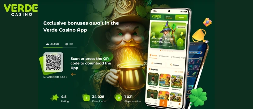 The Verde mobile app